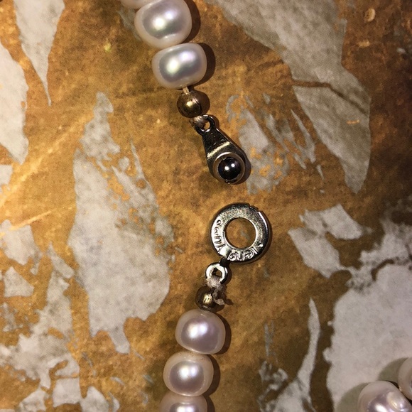 Handmade pearl necklace - Picture 3 of 3